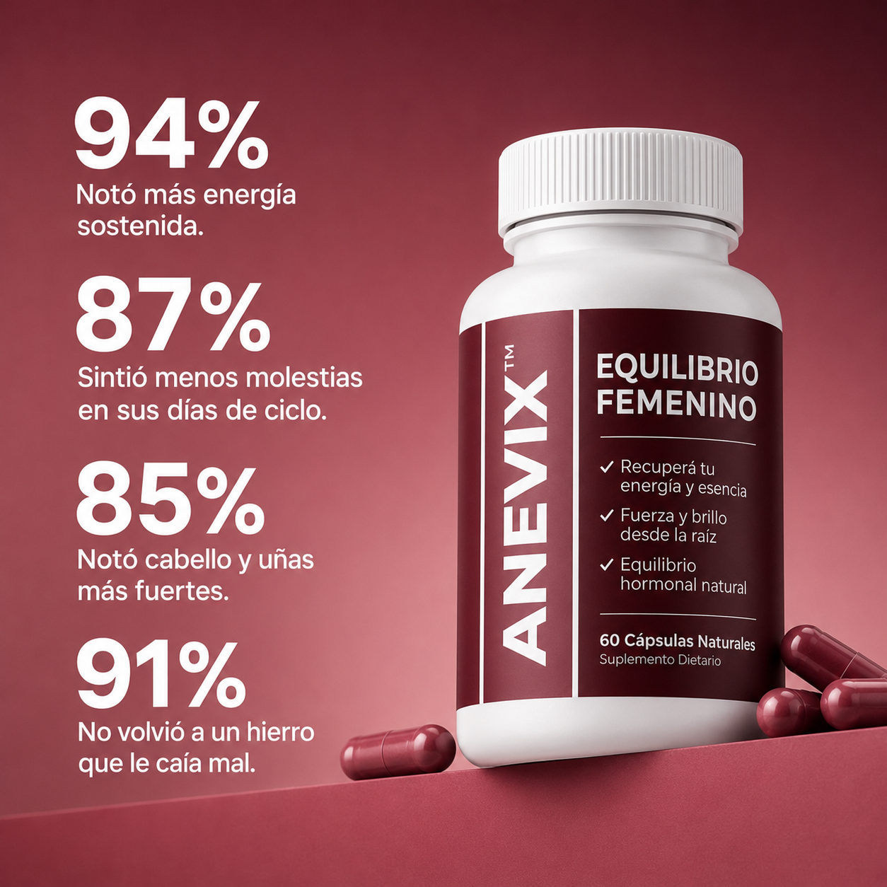 ANEVIX™ | Hierro + Equilibrio Hormonal